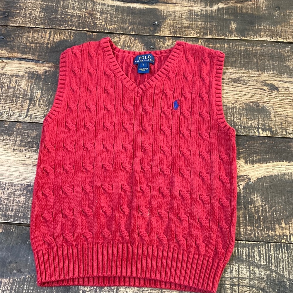 Ralph Lauren Polo vest size 5T